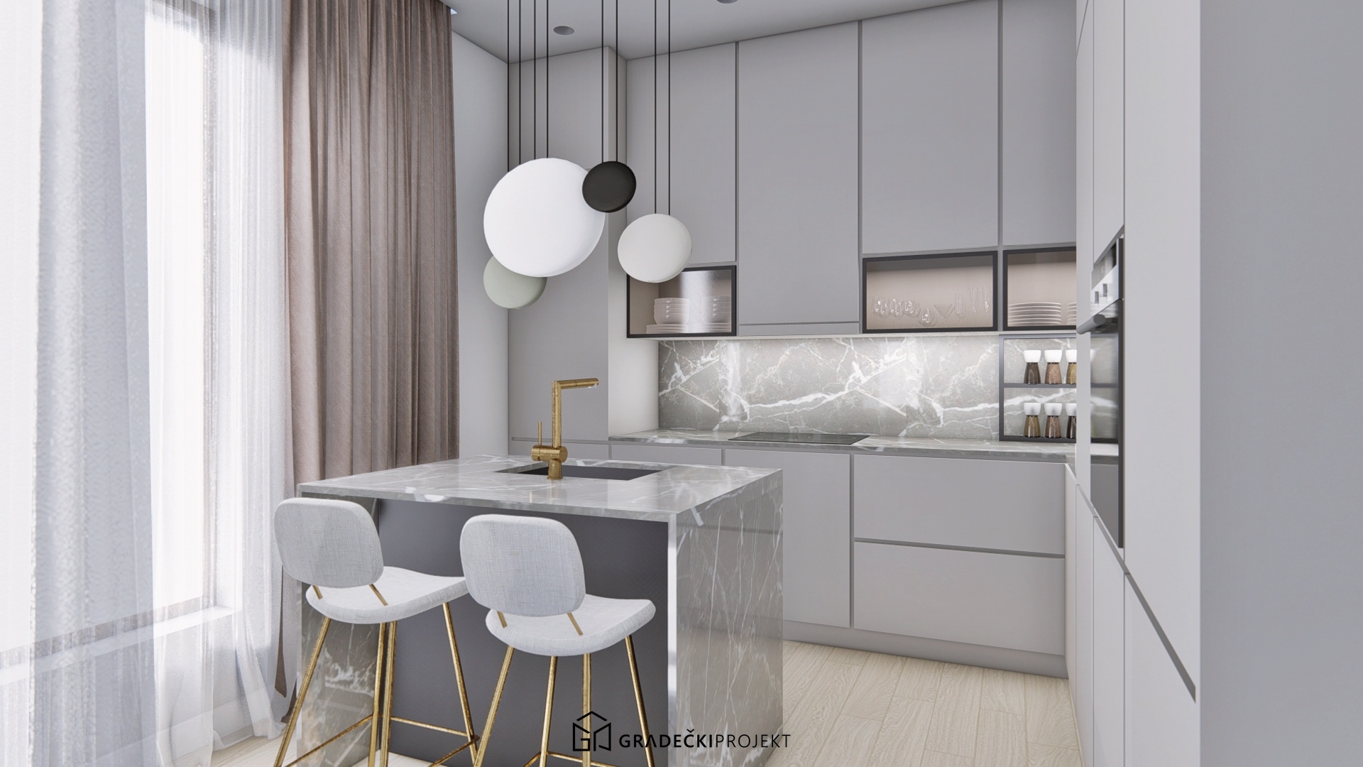 Kuća na padini 124m2